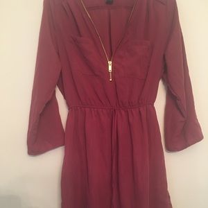 Maroon Rue 21 Dress