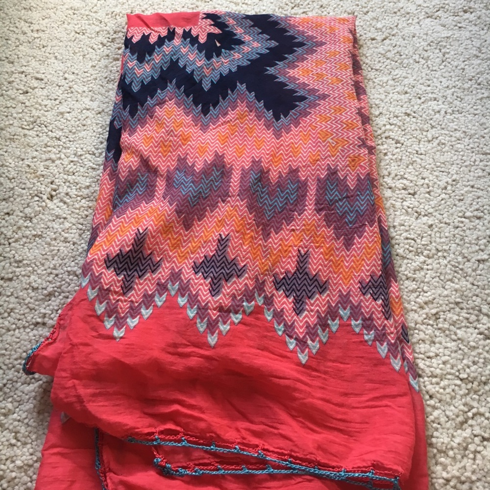Aztec print scarf