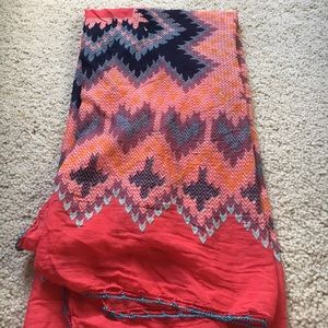 Aztec print scarf