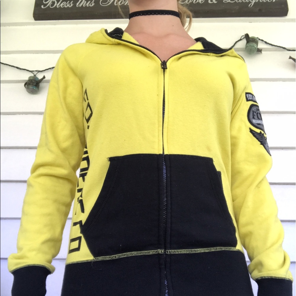 Fox zip up jacket