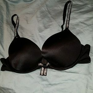 Victoria secret very sexy push up rhinestone 34a