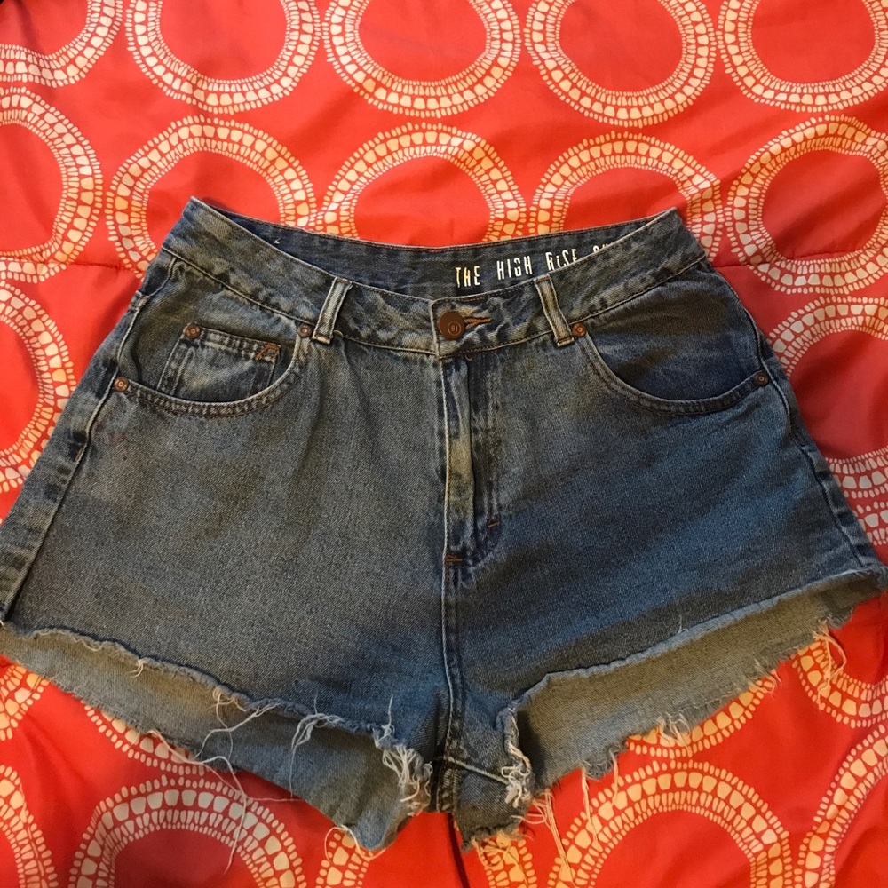 High waisted shorts