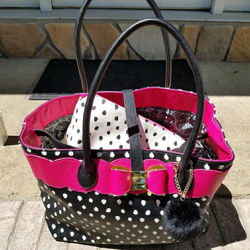 👜 Betsey Johnson 👜 Extra Large Tote (2 bags)