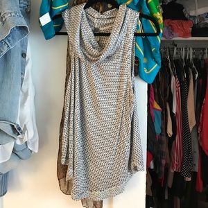 Super soft we the free drape neck top