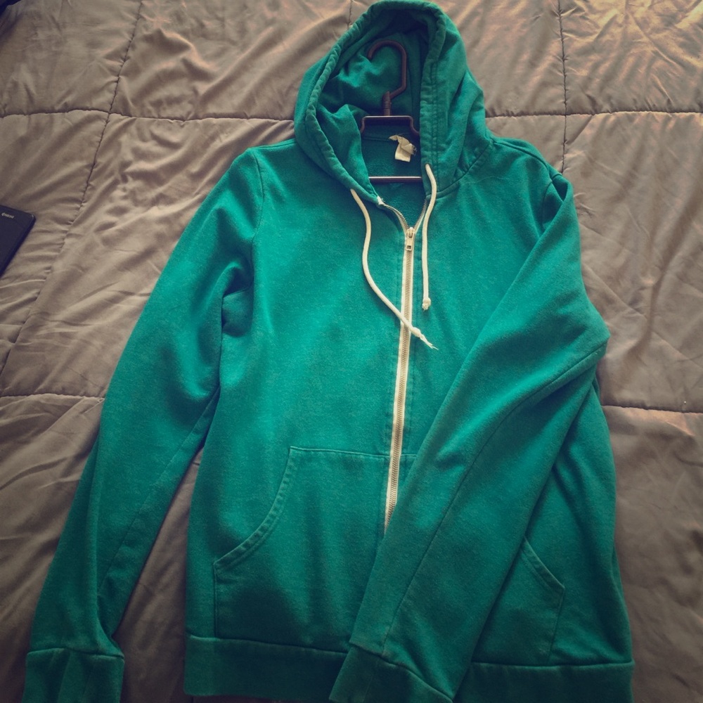 Forever 21 full zip sweater