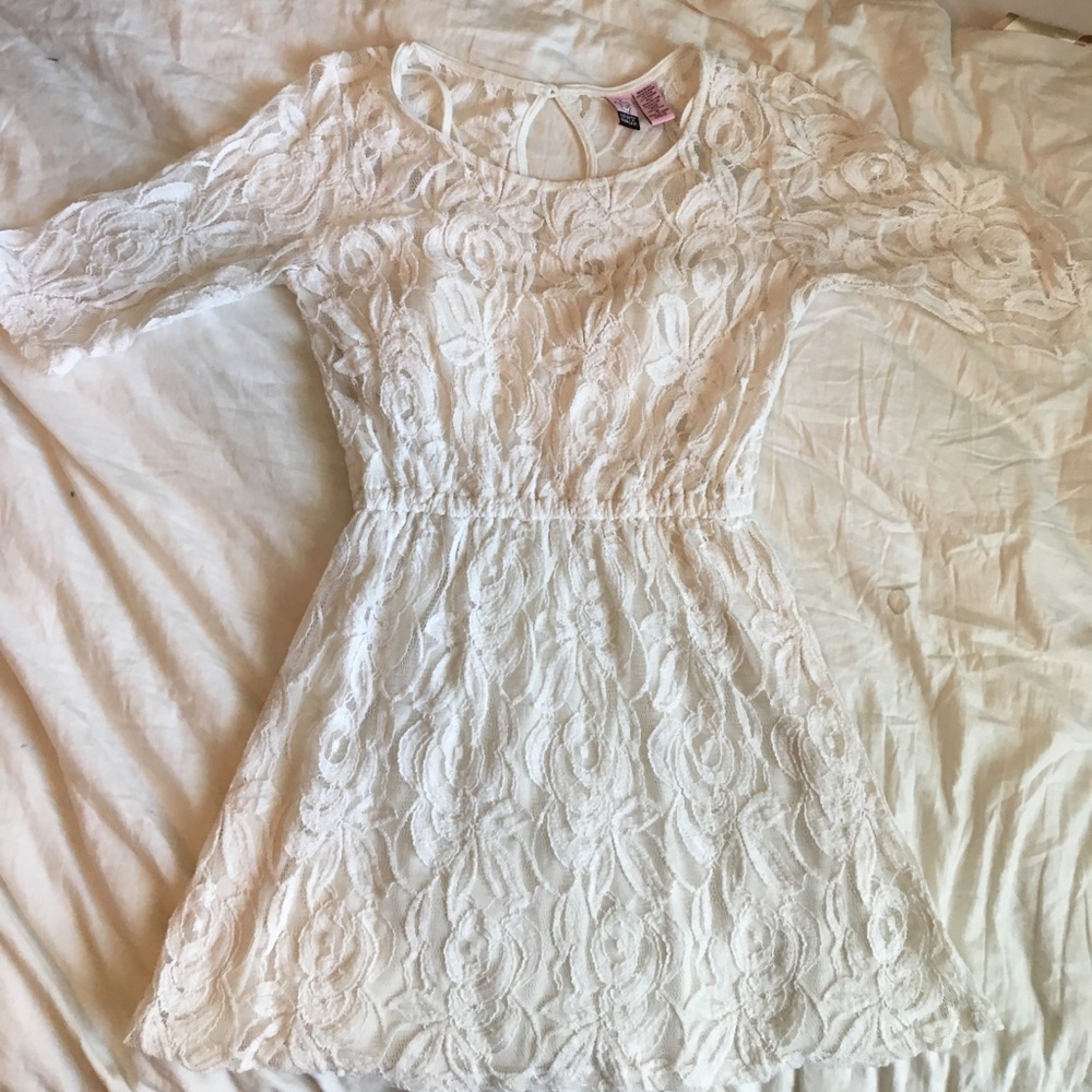 White Lace Dress