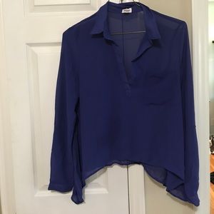 Blue blouse