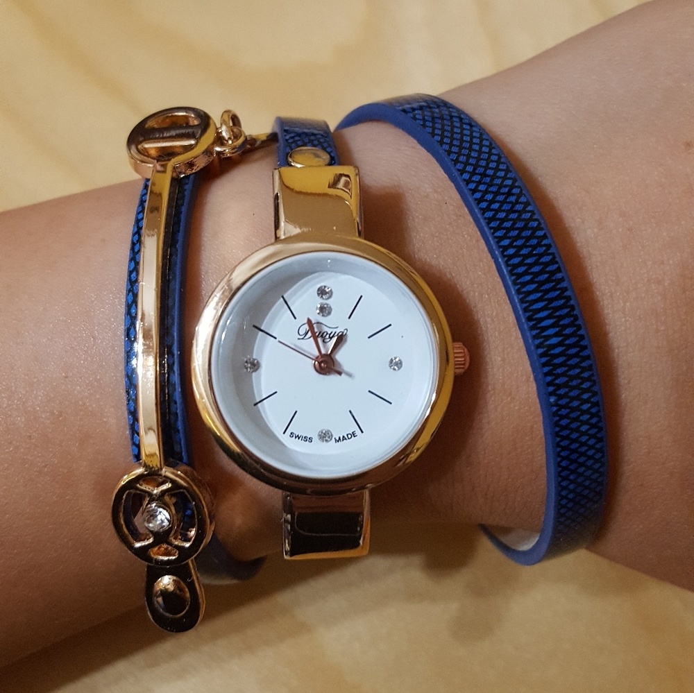 Dolores Watch Wrap Bracelet Combo