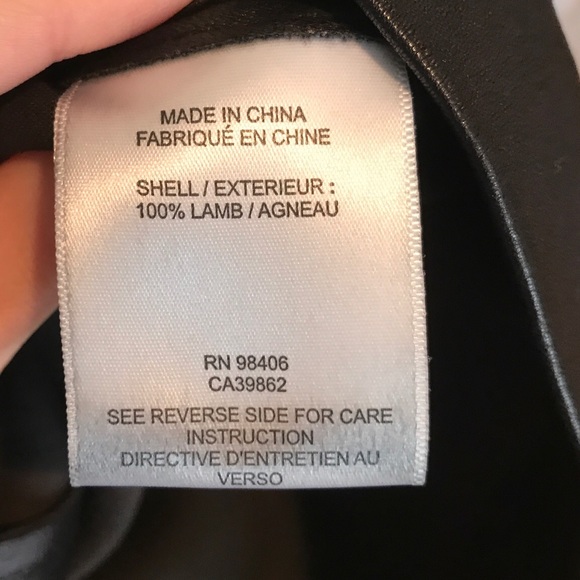 Theory "Gracey" leather pencil skirt - Picture 5 of 5