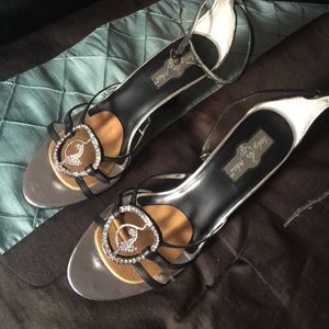 Baby phat wedge heels