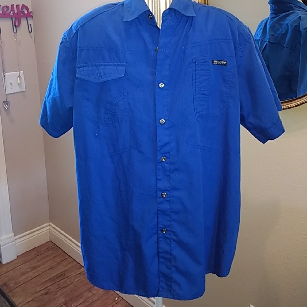 "Most Official 7" Royal blue Shirt