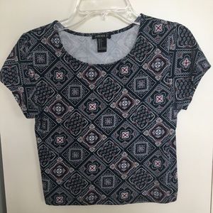 Stained Glass Crop Top