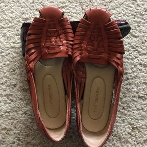 Spotspots Women's Trinidad Sandal - Orange - 7 1/2