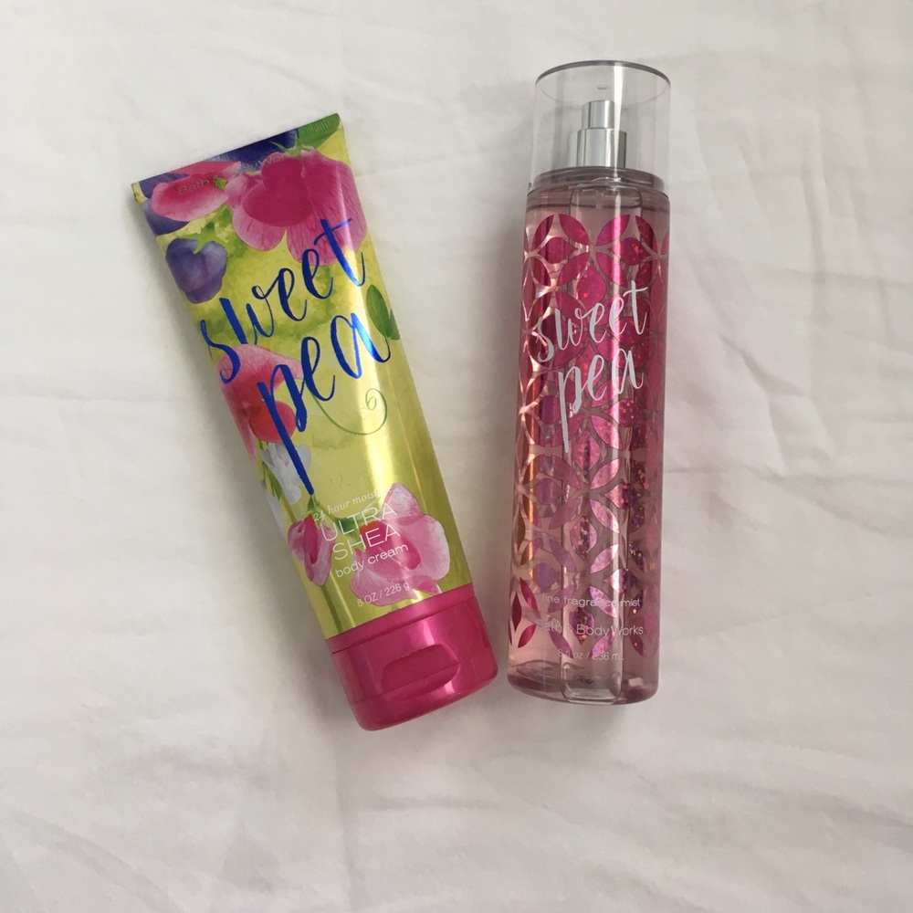 BATH&BODY WORKS Sweet Pea Body Cream And Mist