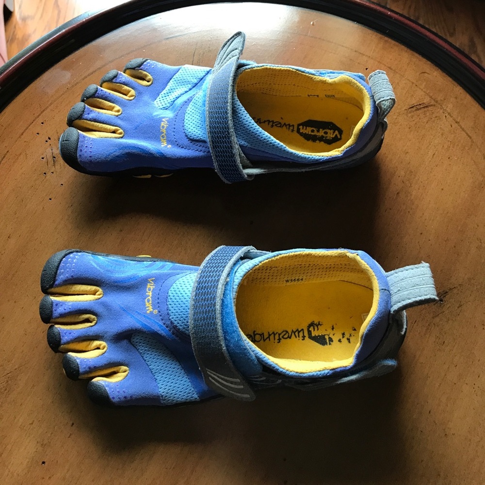 Gently used water shoes