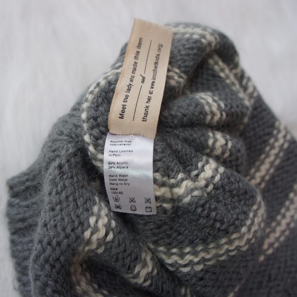 Krochet Kids International handmade knitted beanie - Picture 3 of 4