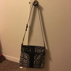 Black Coach Crossbody bag