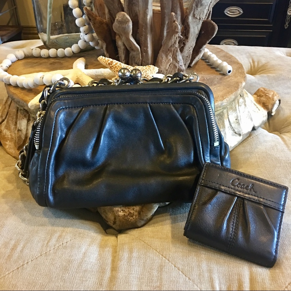 Authentic Coach purse and wallet