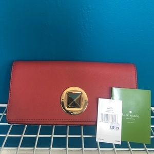 Kate Spade Keira Clutch RED
