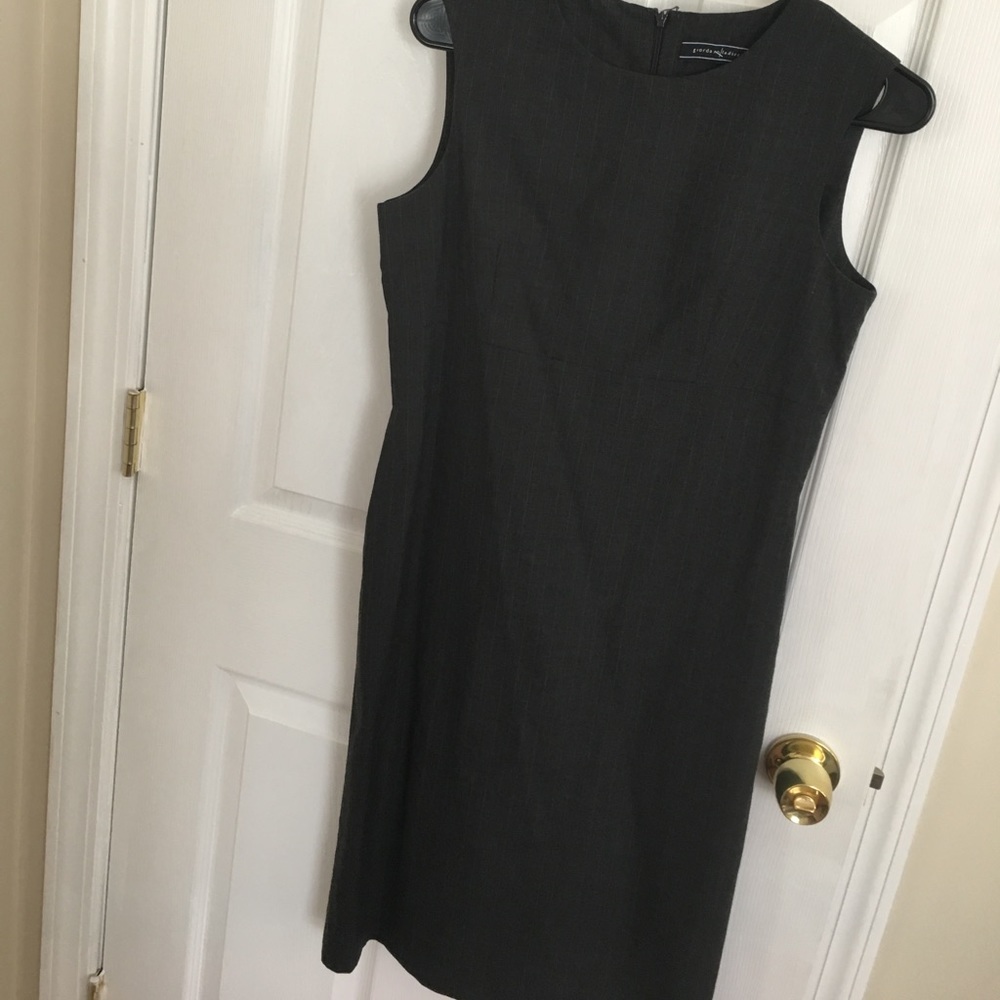 Pinstripe dress- perfect for the office