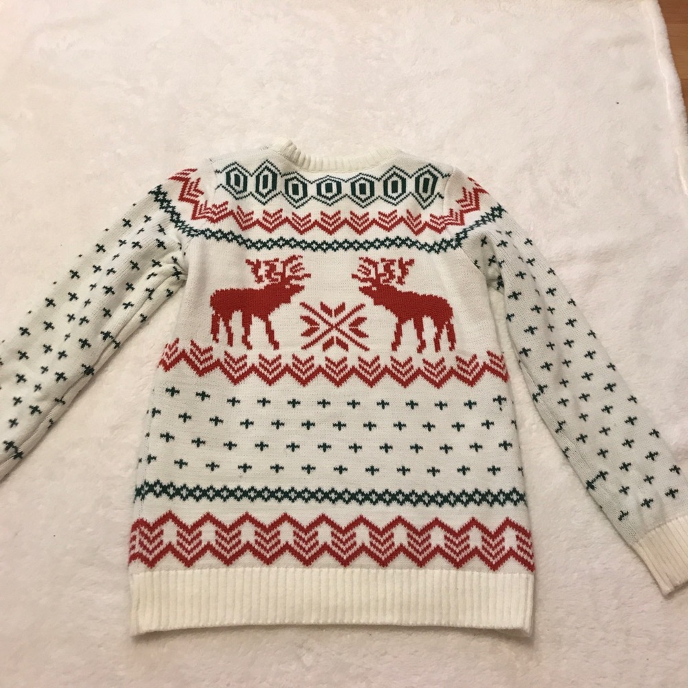 Reversible "Ugly" Christmas Sweater