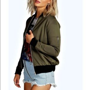 boohoo bomber jacket