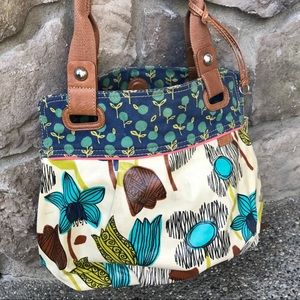Fossil floral Hobo purse