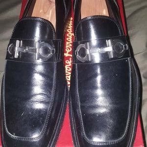 Blk Mens Salvatore Farragamo Lampo
