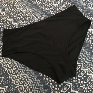 High waisted bikini bottoms