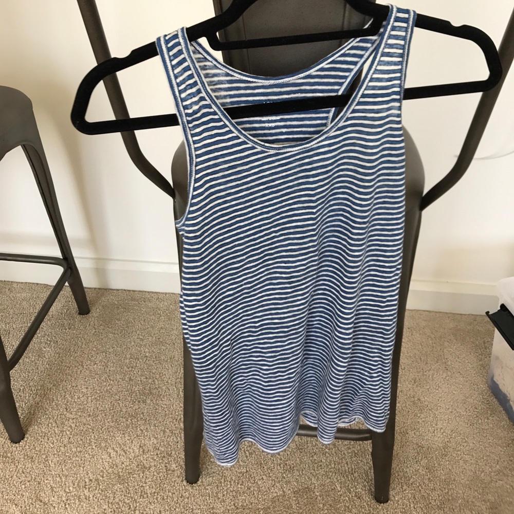 J. Crew 100% Linen Racerback Tank XXS