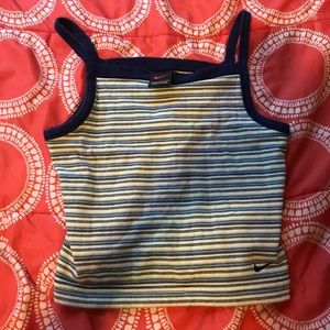 Nike athletic crop top