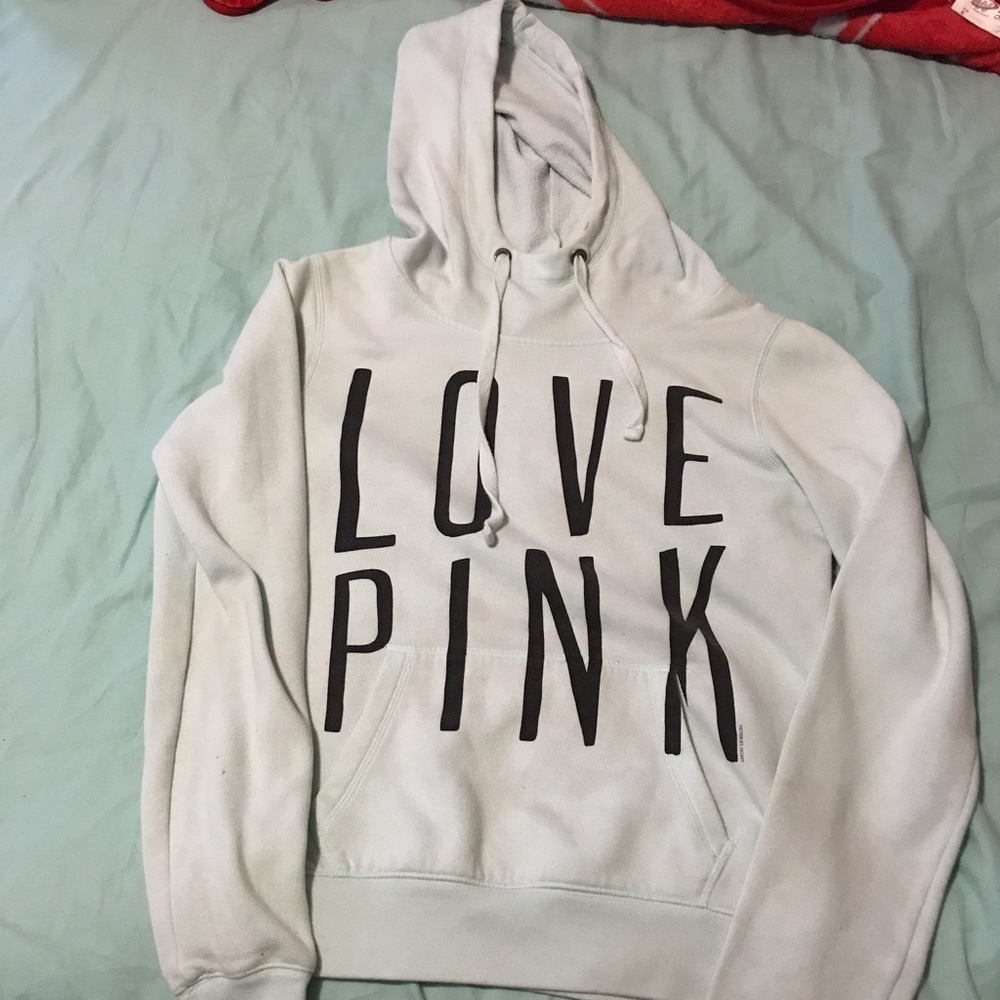 VS pink hoodie