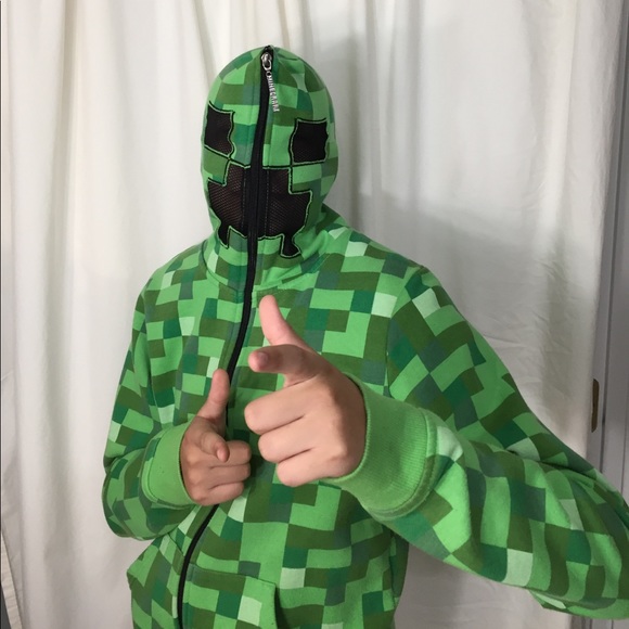 Jinx Other - Minecraft hoodie with mask 邏