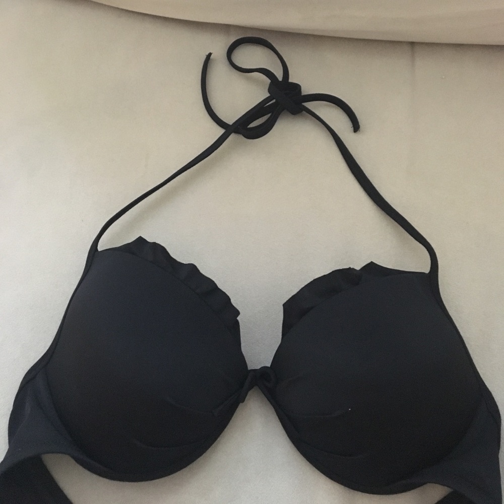 Victoria secret black bathing suit top