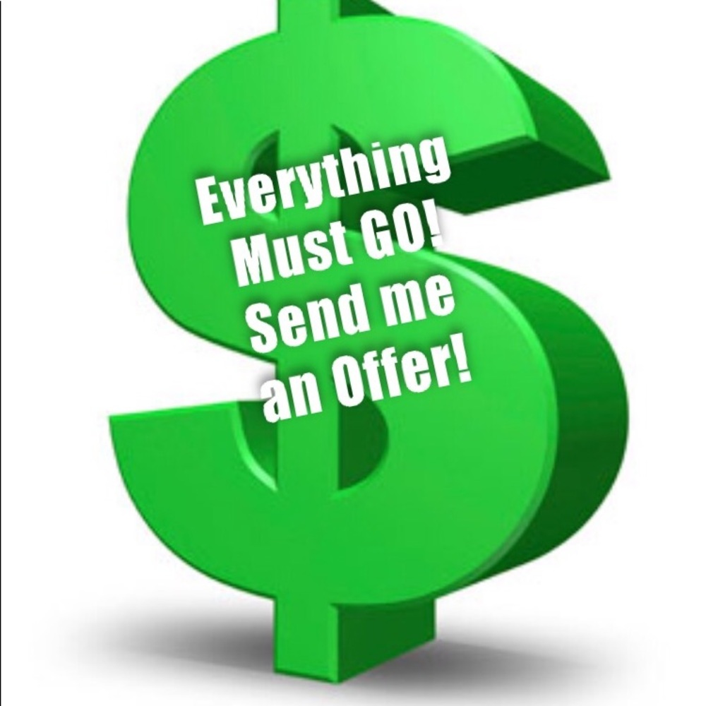All offers Welcome! Everything must go!
