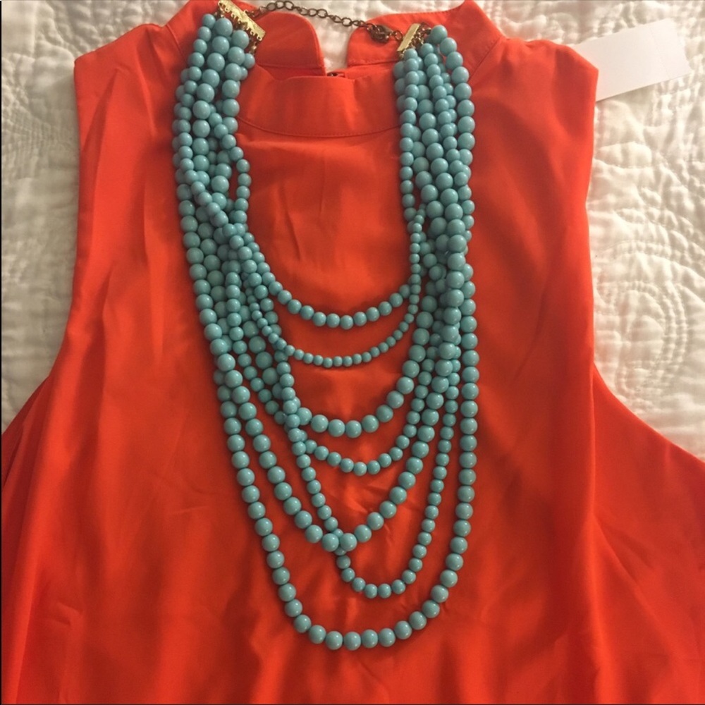 Light blue necklace