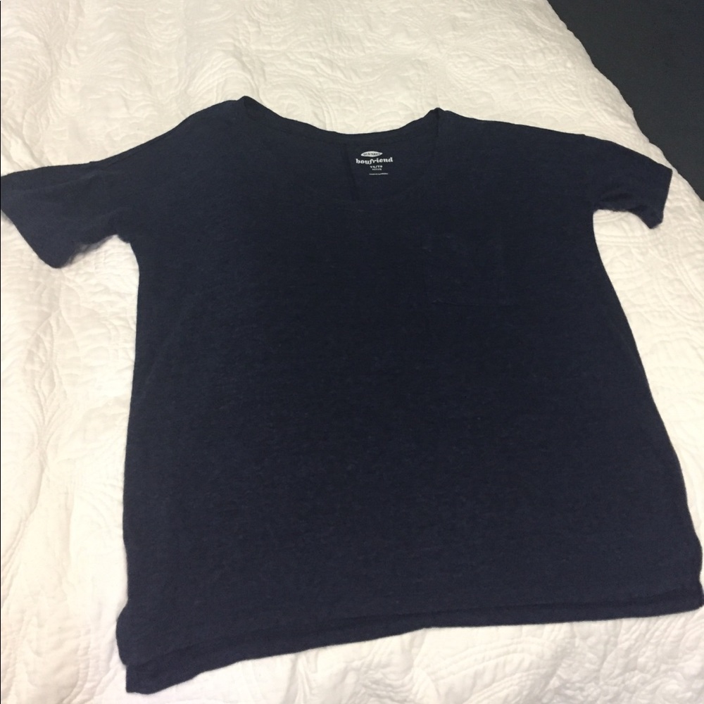 Navy Boyfriend T-Shirt