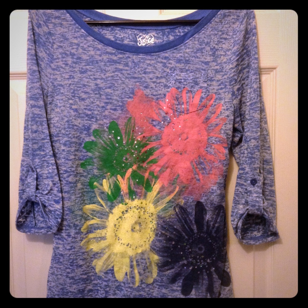 🌺Justice flower top