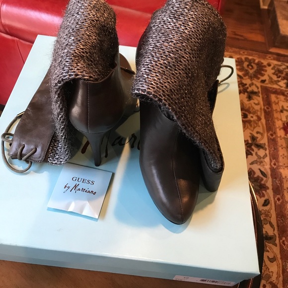 Guess grey multi/fabric knee boot size 6.5 - Picture 3 of 4