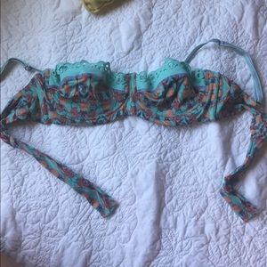 cute swimsuit top with pineapples