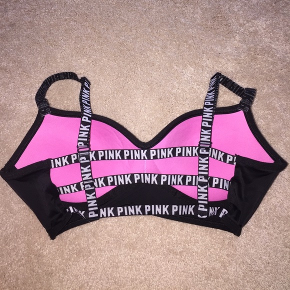 PINK Victoria's Secret Other - Strappy PINK sports bra Victoria's Secret caged