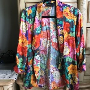 Barely worn MinkPink floral "jacket"