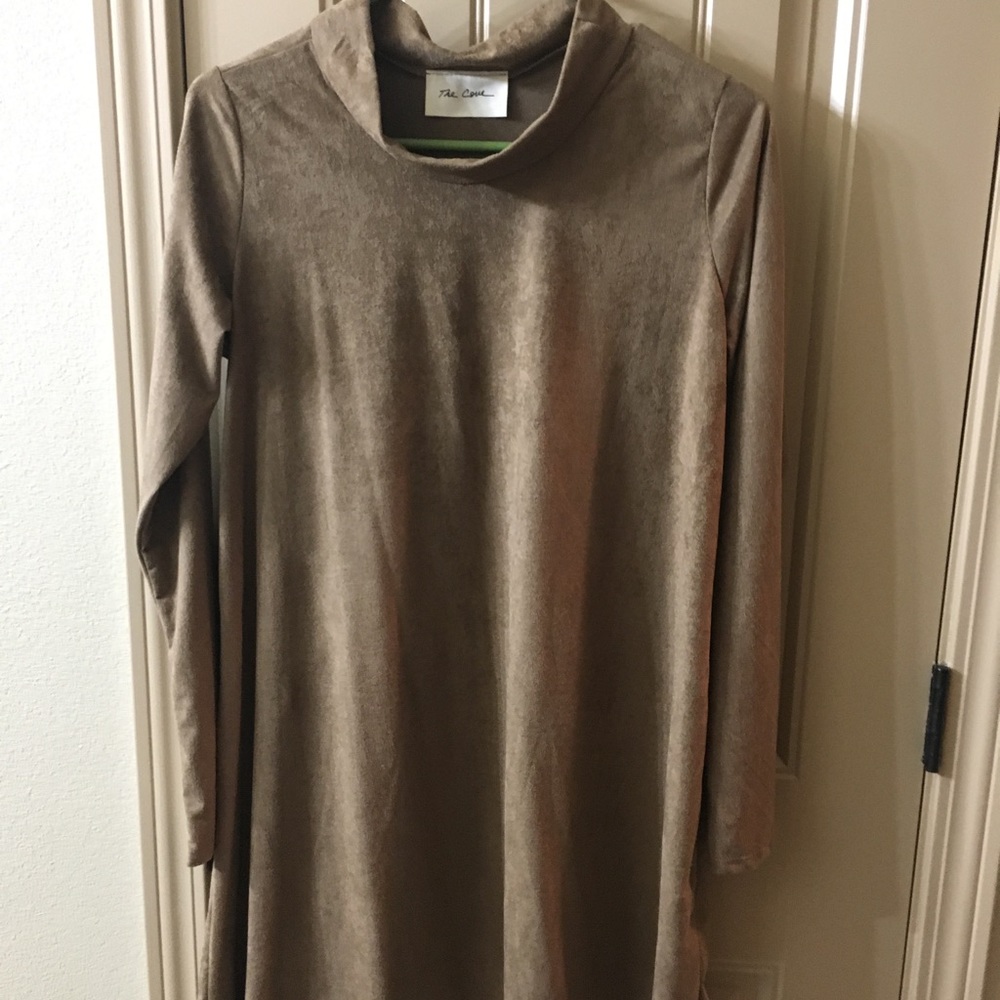 NWT Tan suede tunic
