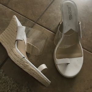 Beautiful Michael Kors wedge sandals