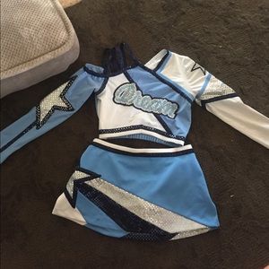 Old dream allstars cheerleading uniform