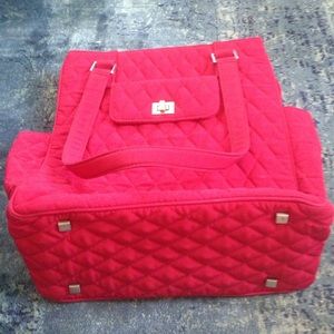 Vera Bradley bright red bag
