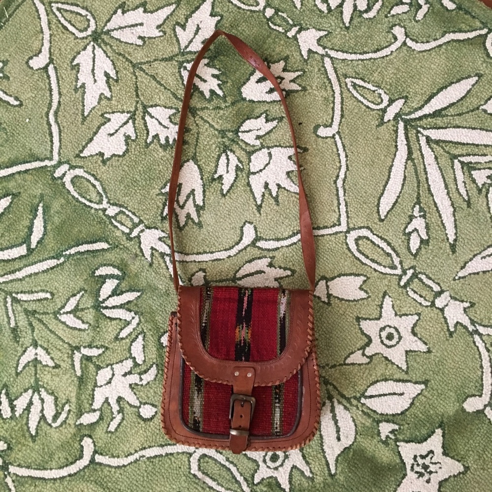 💕3 for $45💕 Vintage Western Leather Purse