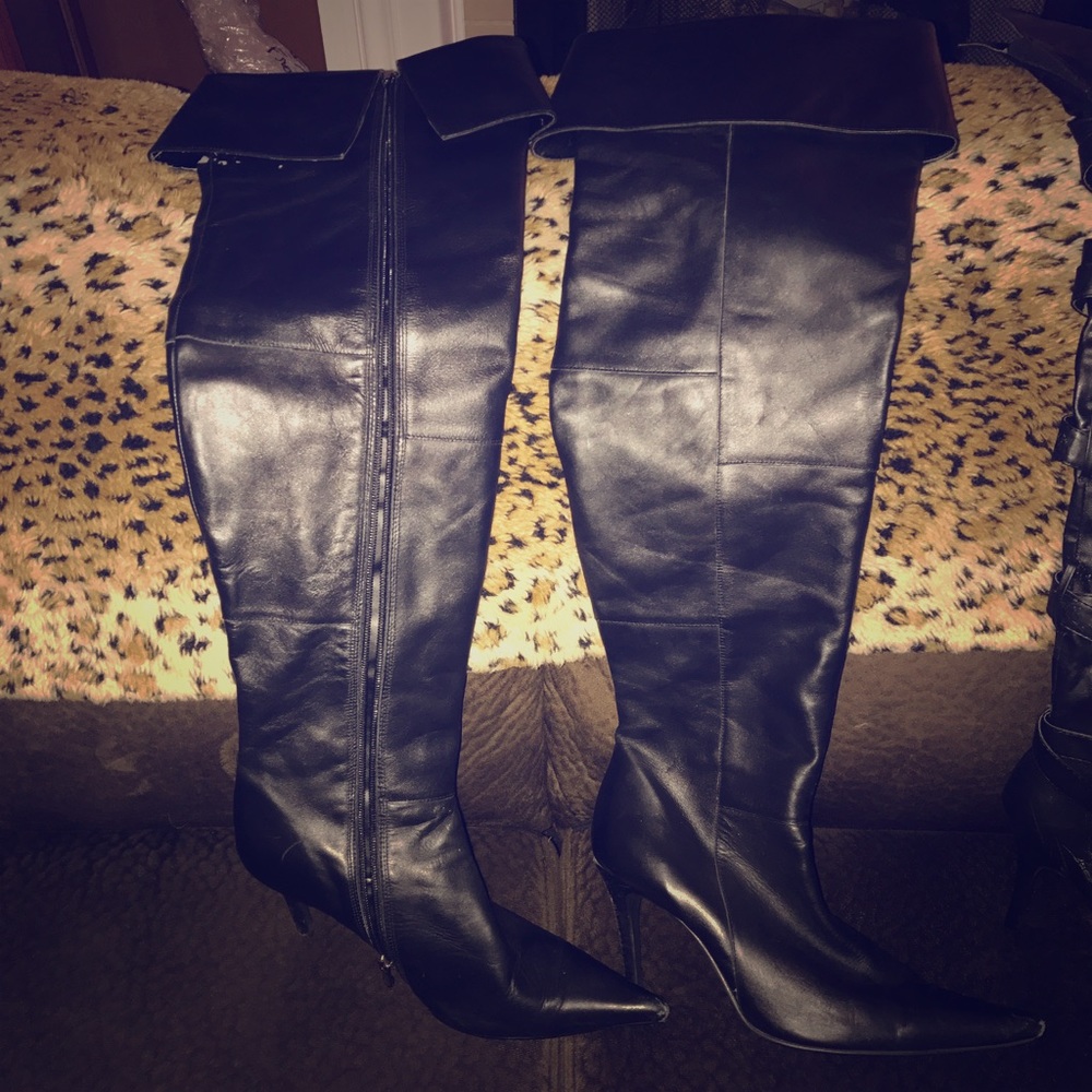 Victoria Secret Over the knee boots.