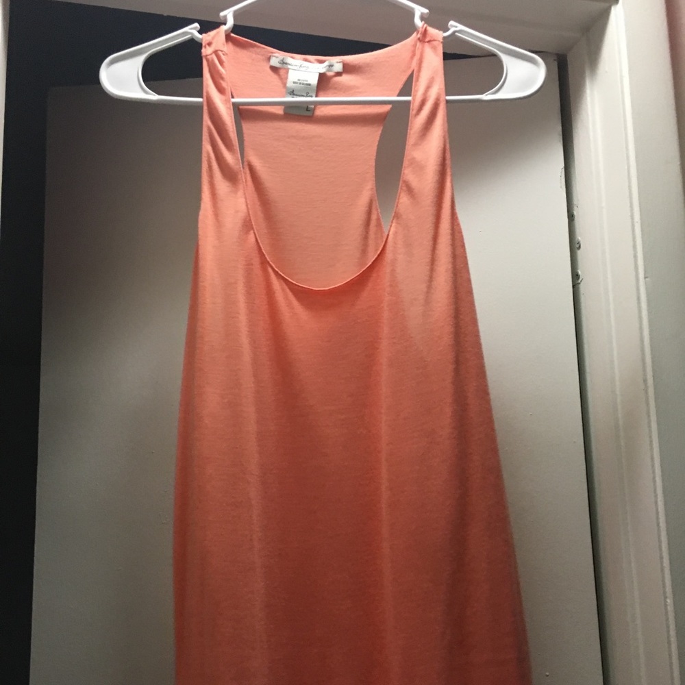 Orange tank top right now