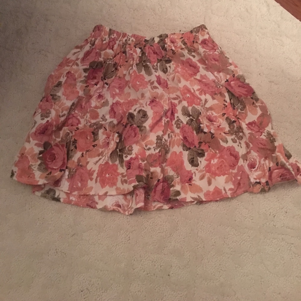 Floral skirt